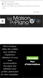 Mobile Screenshot of piano-lille.fr